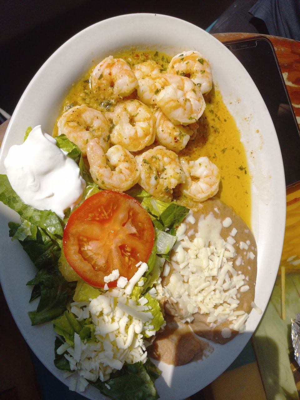 Garlic Shrimp Plate